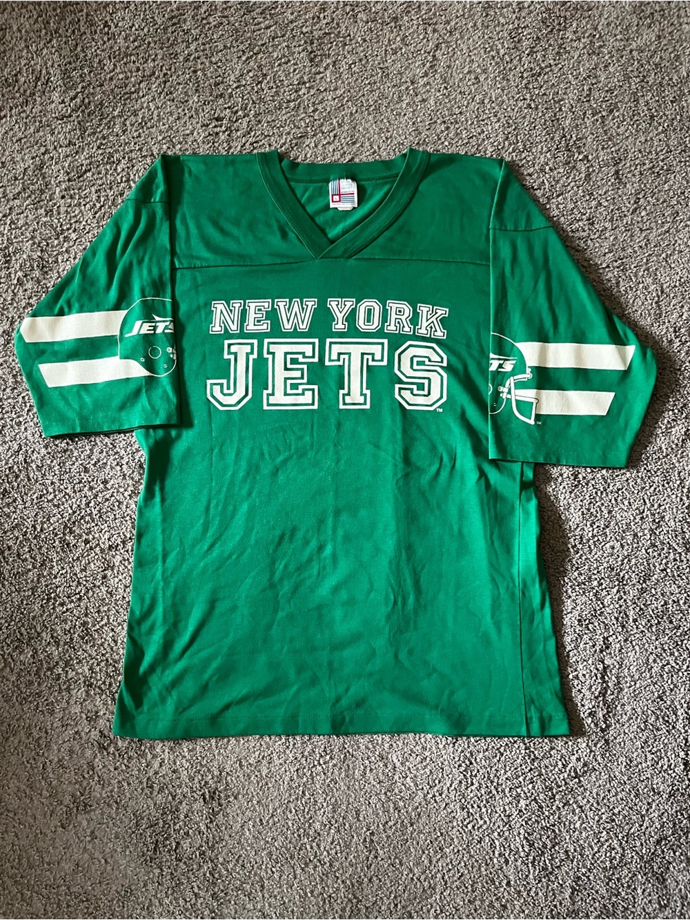 VTG 1985 - NY Jets t shirt Jersey - Men’s Size L